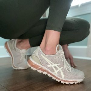 ASICS Gel Quantum Running Shoes. Worn, but in good condition.